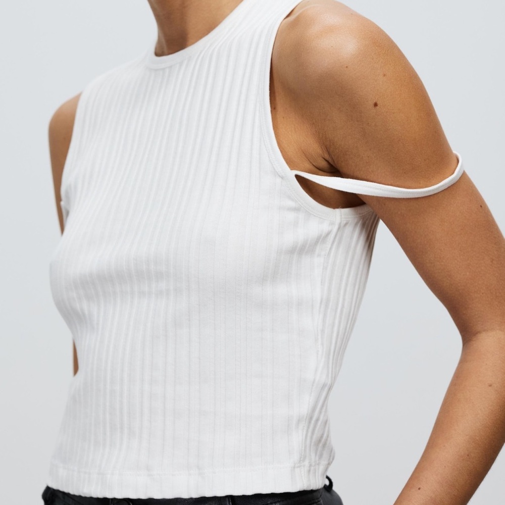 Helmut Lang Ribbed Muscle Tank